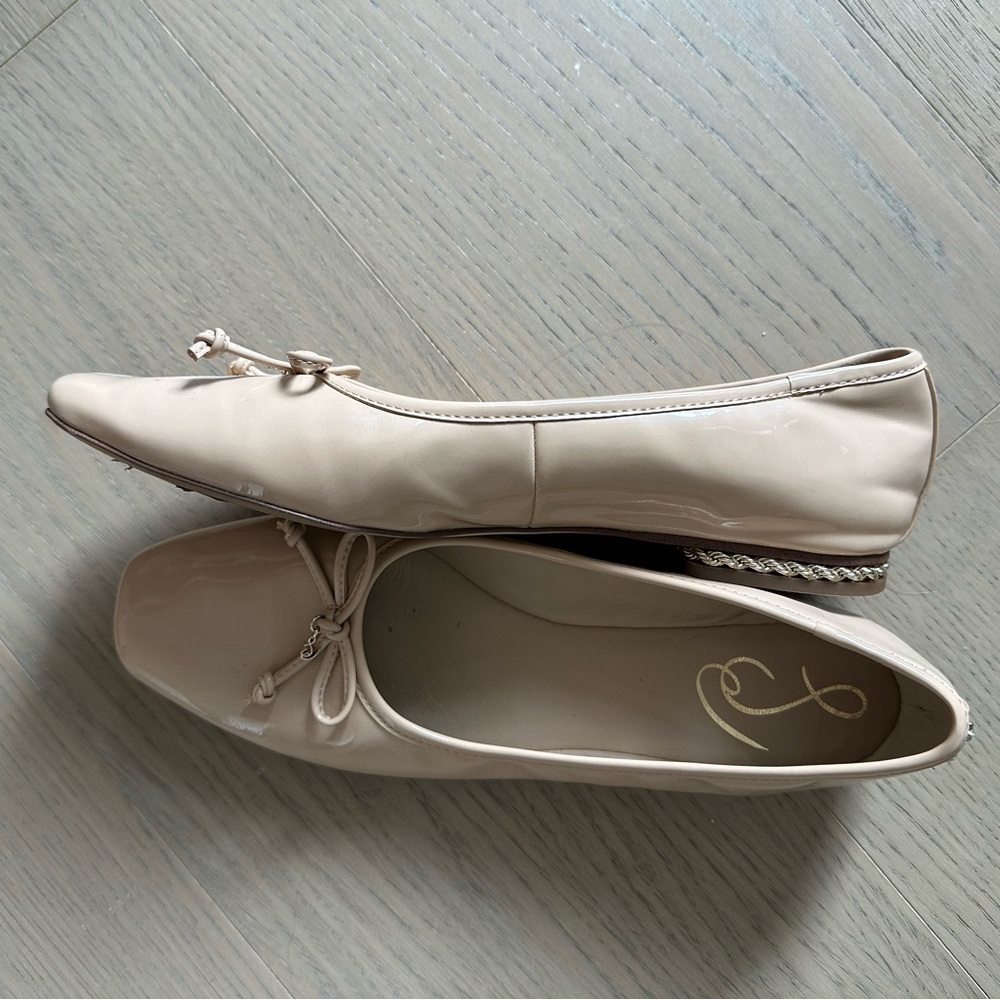 Sam Edelman Cream Flats